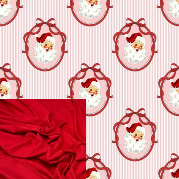 Knotted Lap Gown Xmas Drop