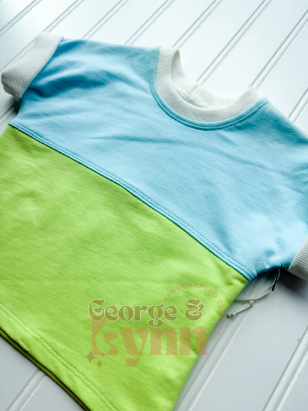 Grow With Me Short Sleeve Dolman Bright Summer