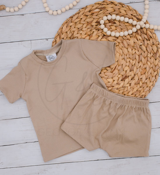 Basic Tee and Shorts Set