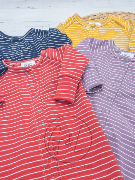 Raglan Romper - Stripes