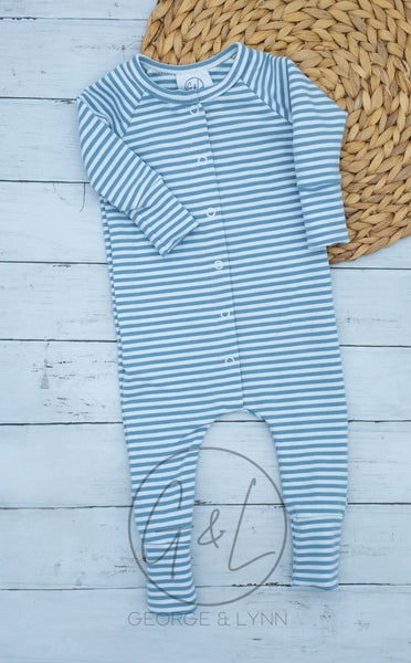 Raglan Romper - Stripes