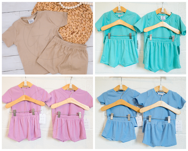 Basic Tee and Shorts Set
