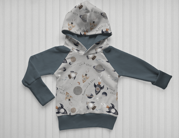 Grow With Me Valentines Raglan Hoodie