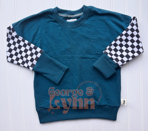 Grow With Me Checker Dolman