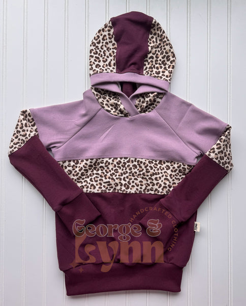 Grow With Me Leopard Julian Raglan Hoodie