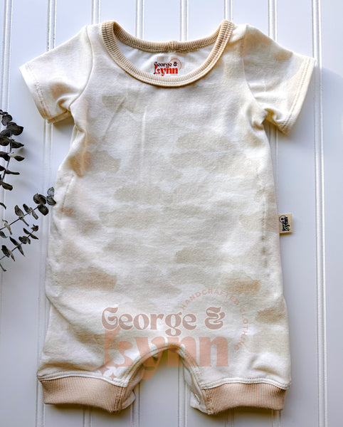 Grow With Me Shorts Coverall Romper