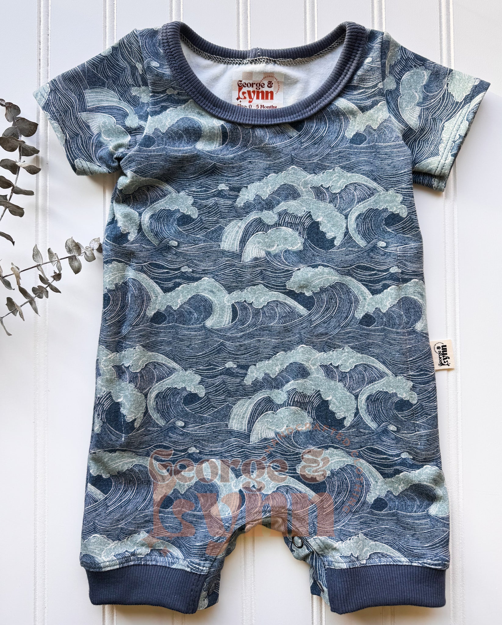 Grow With Me Shorts Coverall Romper