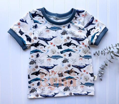 Grow With Me Ocean Life Tee