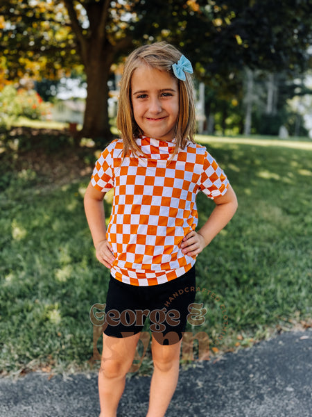 Grow With Me Checker Tee