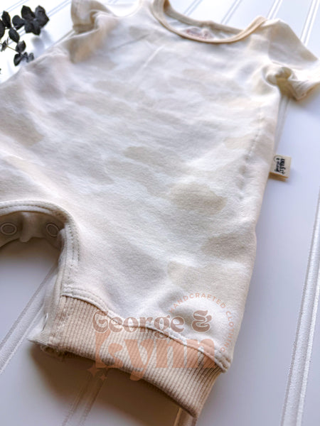 Grow With Me Shorts Coverall Romper