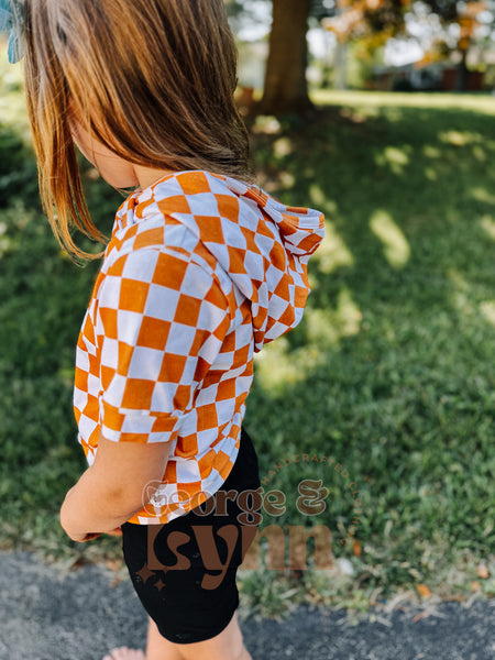 Grow With Me Checker Tee