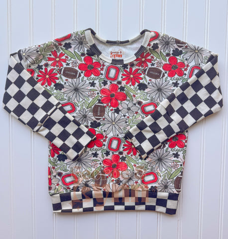 Grow With Me Dolman – Floral Ohio State