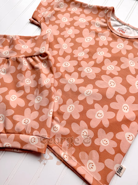 Grow With Me Dolman and Shorty Smiley Set