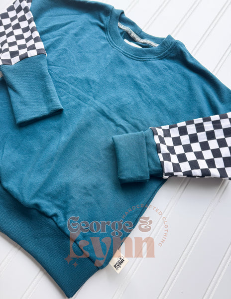 Grow With Me Checker Dolman
