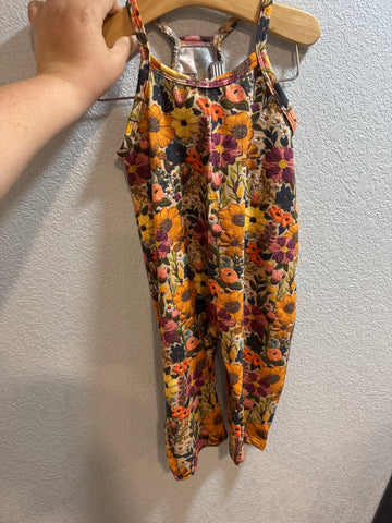 18m Terran Romper Embroidery Print