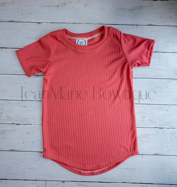 Mystery Curved Hem Tee