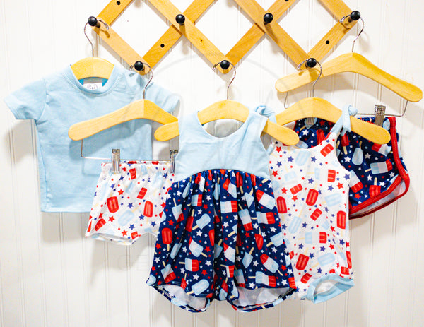 Fourth of July Tank Ainsley Romper
