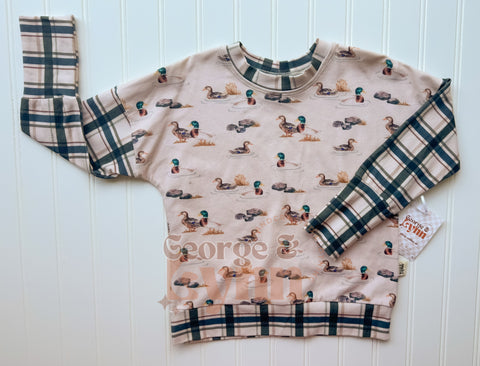 Grow With Me Duck Pullover