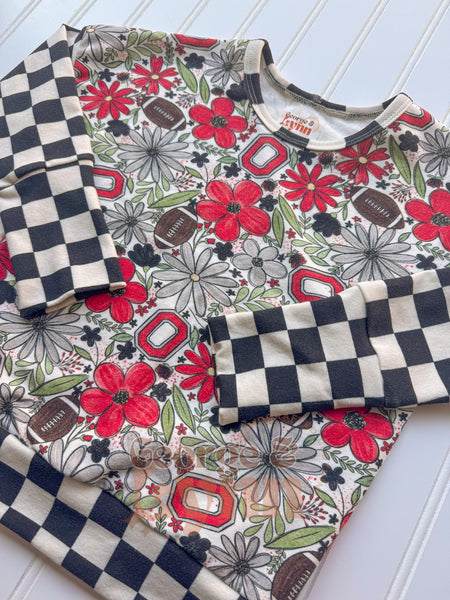 Grow With Me Dolman – Floral Ohio State