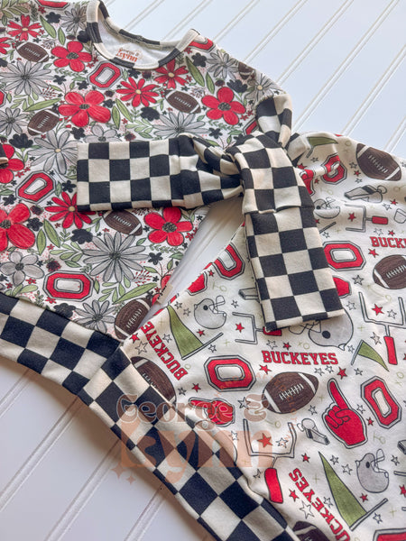 Grow With Me Dolman – Floral Ohio State