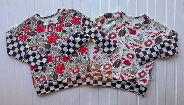 Grow With Me Dolman – Floral Ohio State