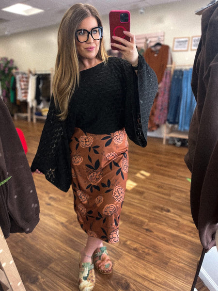 Collab with Laverne and Frankie Adult Midi Skirt – Your New Favorite Everyday Skirt