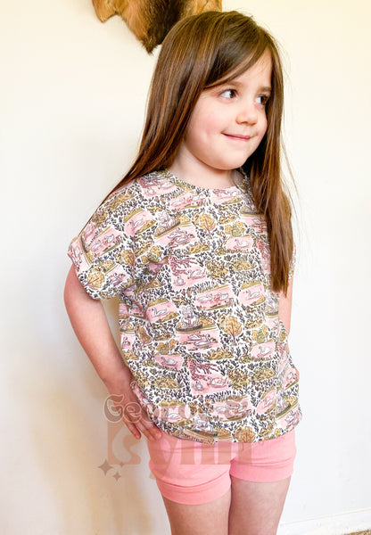 Grow With Me Short Sleeve Dolman Swans