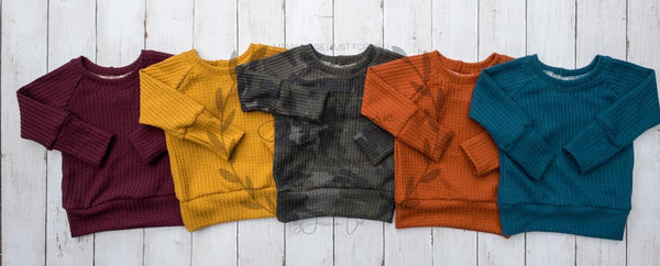 Grow With Me Raglan Pullovers