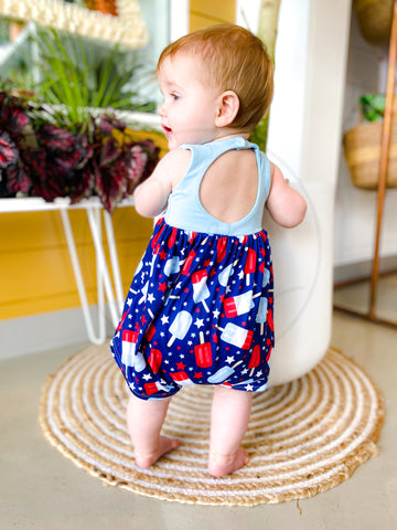 Fourth of July Tank Ainsley Romper