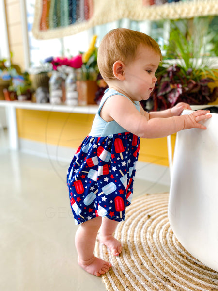 Fourth of July Tank Ainsley Romper
