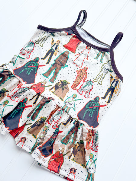 Child - Cami Peplum – Galaxy Far, Far Away