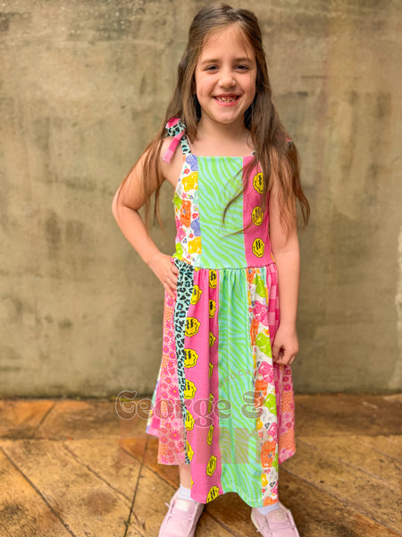 Grow With Me Margo Tie Strap Dress