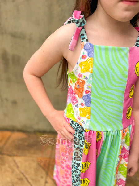 Grow With Me Margo Tie Strap Dress
