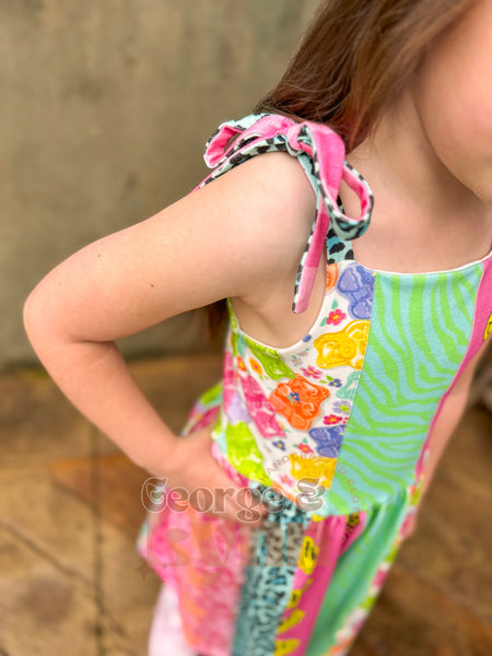 Grow With Me Margo Tie Strap Dress