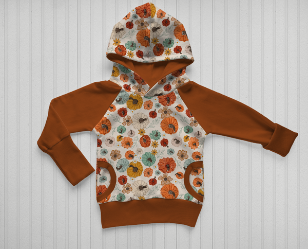 Grow With Me Raglan Hoodie - Fall