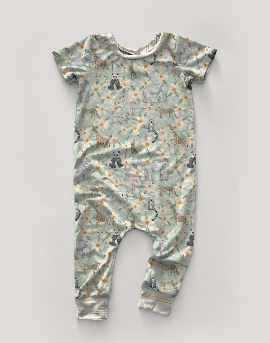 Grow With Me Zoo Coverall