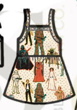 Adult -Margo Cami Peplum – Galaxy Far, Far Away