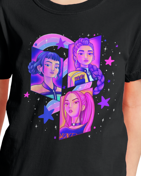Kids’ Tee – Kpop Demon Hunters