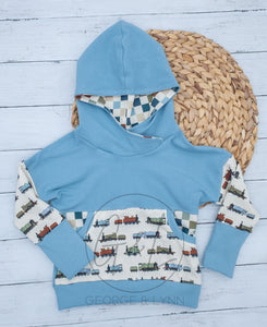 Grow With Me Train Dolman Hoodie